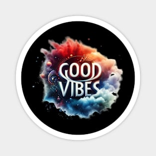 Good vibes t-shirt Magnet